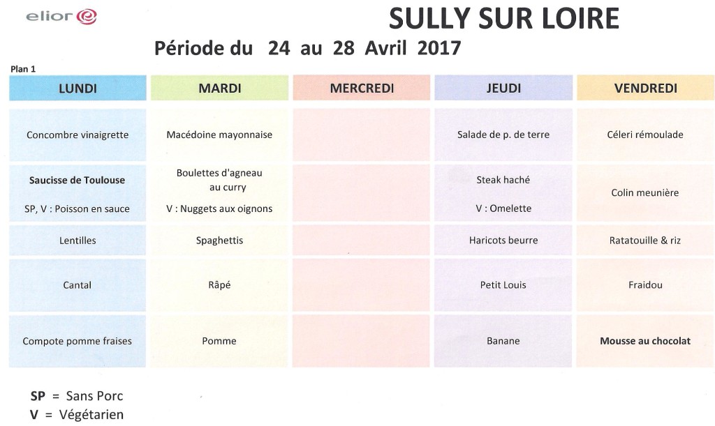 Menu Avril 2017 2 Ecole Jeanne D Arc Sully Ecole Jeanne D Arc De